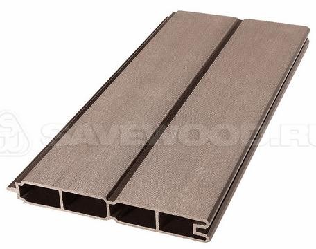 Заборный профиль из ДПК Savewood SW Agger матовый терракот купить в Саранске