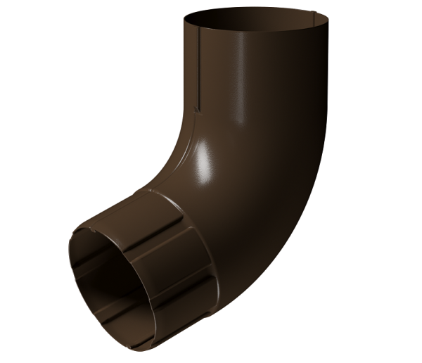 Колено 72° D90 Döcke STAL PREMIUM Каштан, (RAL 8017) купить в Саранске