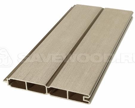 Заборный профиль из ДПК Savewood SW Agger матовый тик купить в Саранске