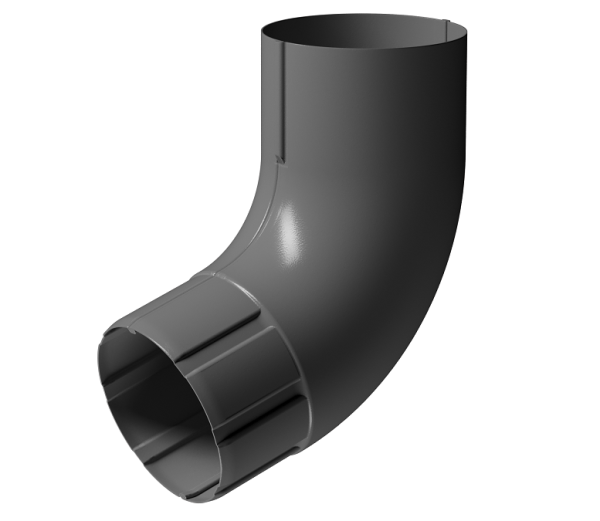 Колено 72° D90 Döcke STAL PREMIUM Графит, (RAL 7024) купить в Саранске