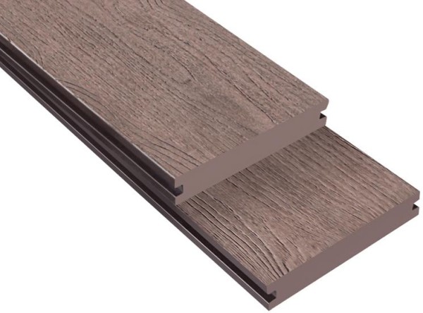 Террасная доска ДПК Outdoor 3D полнотелая NEVADA/CALIFORNIA BROWN коричневая микс купить в Саранске