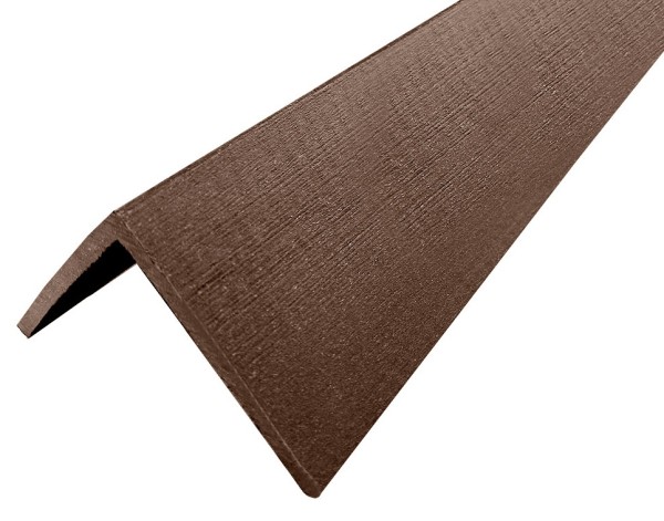 Уголок ДПК для сайдинга 70x70x3000мм Коричневый купить в Саранске
