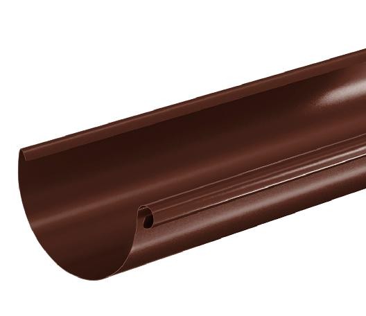 Водосток Aquasistem, система 125x90 - Водосточный желоб 3.00м RAL 8017 Коричневый купить в Саранске