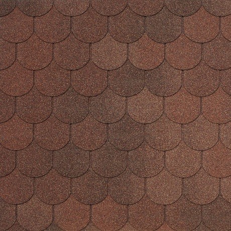 Гибкая черепица Tegola ASSISI terracotta 420 купить в Саранске