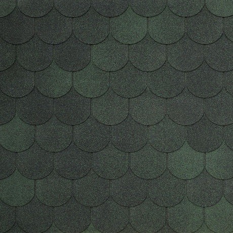 Гибкая черепица Tegola ASSISI verde 473 купить в Саранске