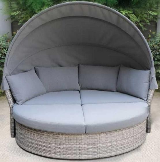 Диван-Трансформер AFINA плетеный из иск. ротанга AFM-325G Grey купить в Саранске