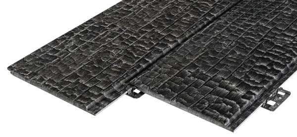 Фиброцементные панели FCSPRO Decor Wood Click Угольное купить в Саранске