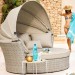 Диван-Трансформер AFINA плетеный из иск. ротанга AFM-325 Beige купить в Саранске