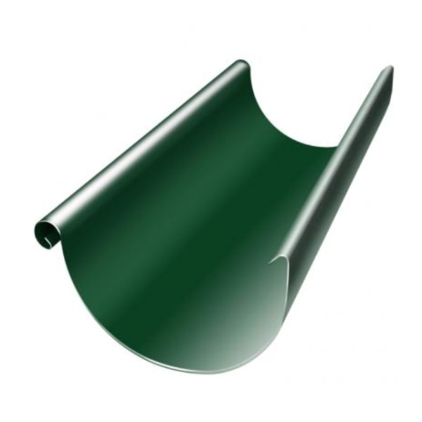 Водосток Grand Line 125x90 – Желоб 3м RAL 6005 купить в Саранске