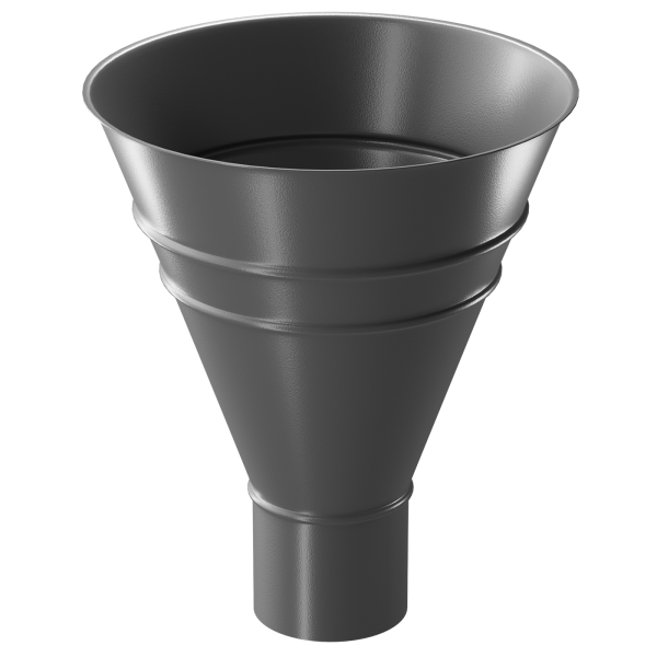 Воронка водосборная Döcke STAL PREMIUM, Графит купить в Саранске