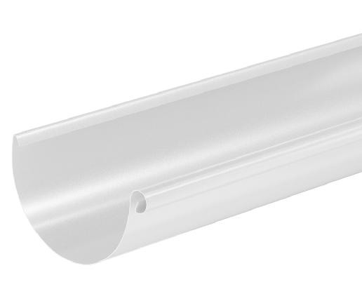 Водосток Aquasistem, система 125x90 - Водосточный желоб 3.00м RAL 9003 Белый купить в Саранске