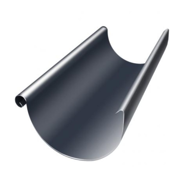 Водосток Grand Line 150x100 – Полукруглый желоб 3 метра RAL 7024 купить в Саранске