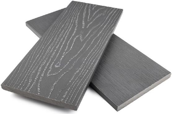 Заборная доска ДПК полнотелая NanoWood Серый купить в Саранске