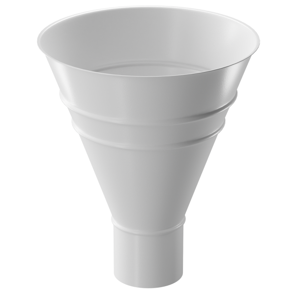 Воронка водосборная Döcke STAL PREMIUM, Пломбир купить в Саранске