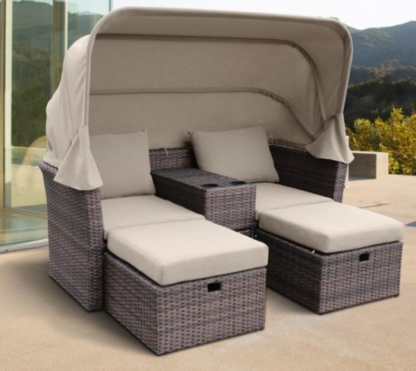 Комплект мебели AFINA плетеной из иск. ротанга AFM-330B Brown купить в Саранске