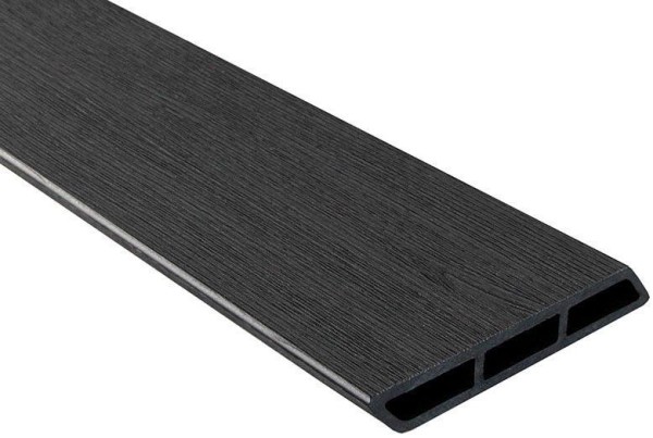 Доска Ромбус 3D ДПК Outdoor STORM BLACK черная купить в Саранске