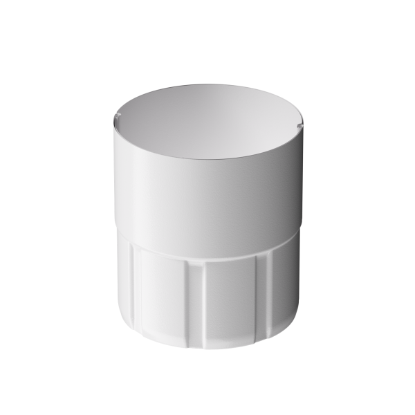 Муфта соединительная для водостока Döcke STAL PREMIUM, Пломбир купить в Саранске