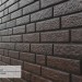 Фасадная панель Ю-Пласт Стоун Хаус Кирпич Коричневый купить в Саранске
