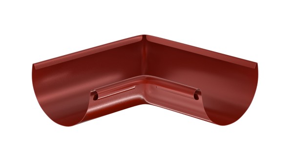 Водосток Aquasistem, система 125x90 - Угол желоба, внутренний 90° RR 29 Бургундский купить в Саранске