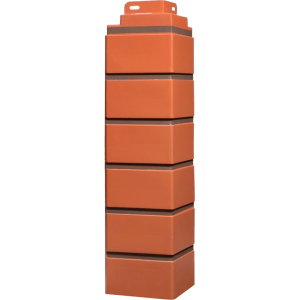 Угол Фасайдинг Серия  «Кирпич клинкерный» Керамический купить в Саранске