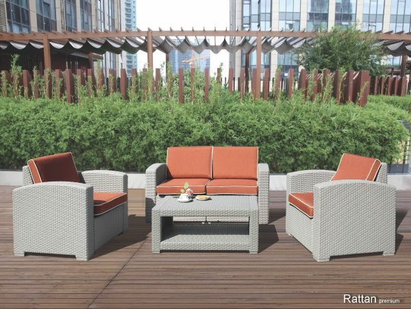 Уличные диваны и кресла коллекции Rattan Premium 4 купить в Саранске