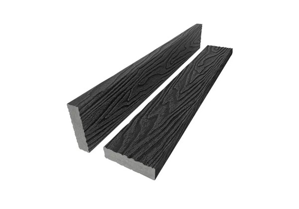 Брус лавочный 3D-тиснение 20х80 Графит купить в Саранске