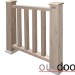 Ограждение из ДПК Outdoor Классик 3D STORM серый микс купить в Саранске