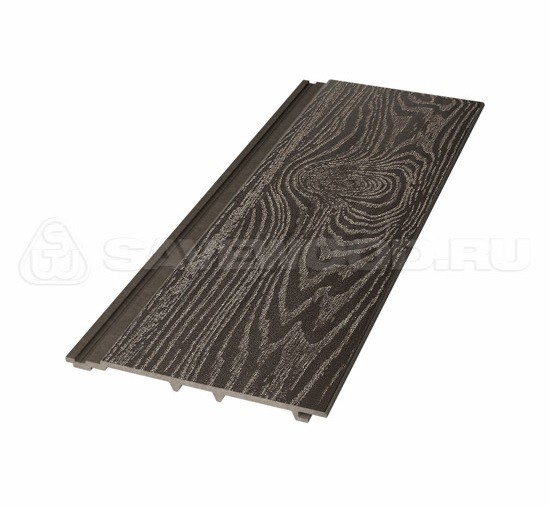 Сайдинг из дпк savewood sw-cedrus тангенциальный распил темно-коричневый купить в Саранске