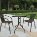 Комплект плетеной мебели AFINA из иск. ротанга Асоль-LR02 LRC-02/LRT-02-D60 Dark Brown купить в Саранске