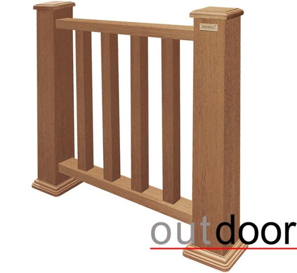 Ограждение из ДПК Outdoor Классик 3D STORM дуб купить в Саранске