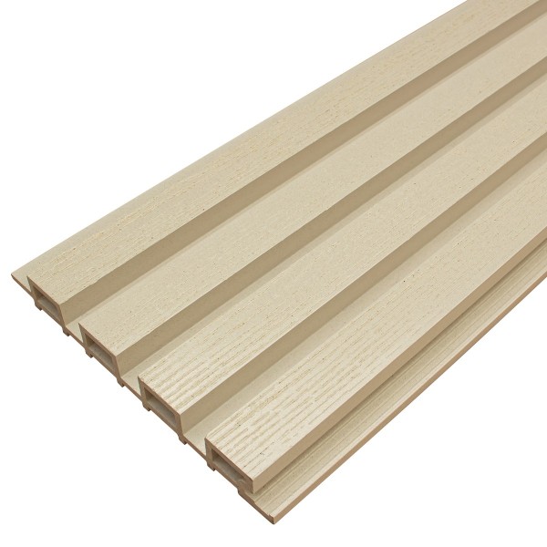 Фасадная доска из ДПК Faynag Wood Рейка Слоновая кость купить в Саранске