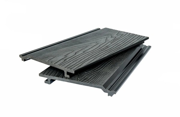 Фасадная доска 3D WOOD BRUSHING, чёрный купить в Саранске