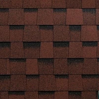 Двухслойная ламинированная черепица Shinglas, серия Фазенда – Красный купить в Саранске