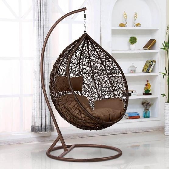 Кресло Подвесное из искусственного ротанга AFM-168A-XL Brown купить в Саранске