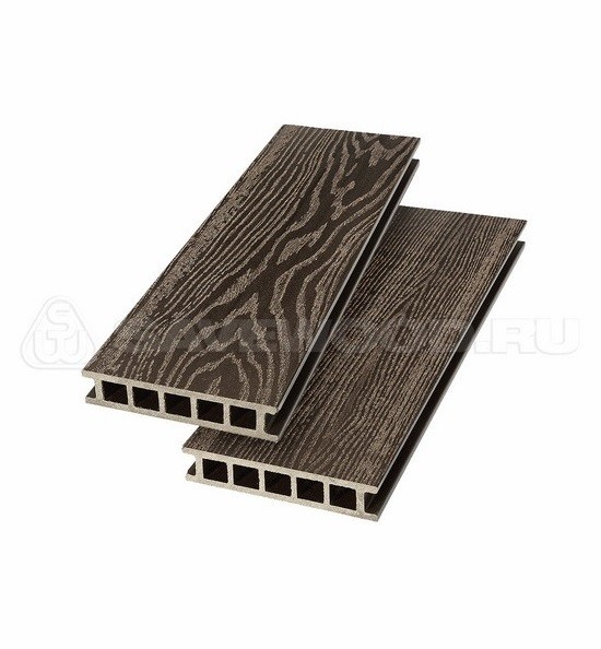 Террасная доска из ДПК SW-Fagus «SaveWood» темно-коричневый купить в Саранске