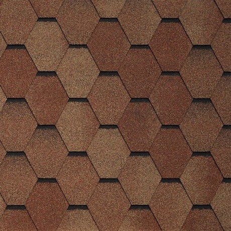 Гибкая черепица Tegola VENETO terracotta 206 купить в Саранске