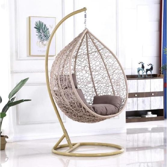 Кресло Подвесное из искусственного ротанга AFM-169A-XLB Beige купить в Саранске