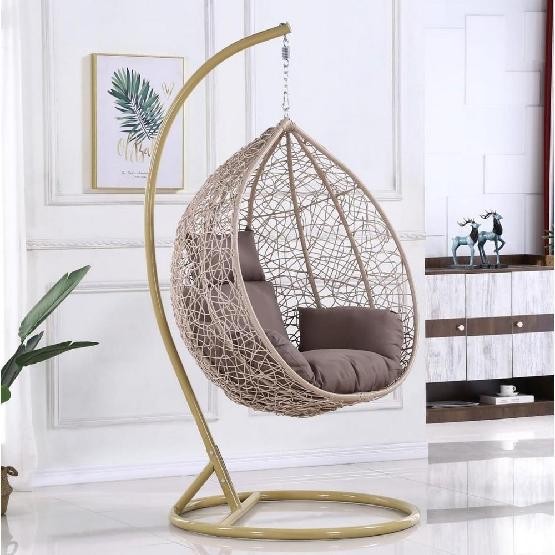 Кресло Подвесное из искусственного ротанга AFM-169A-LB Beige купить в Саранске
