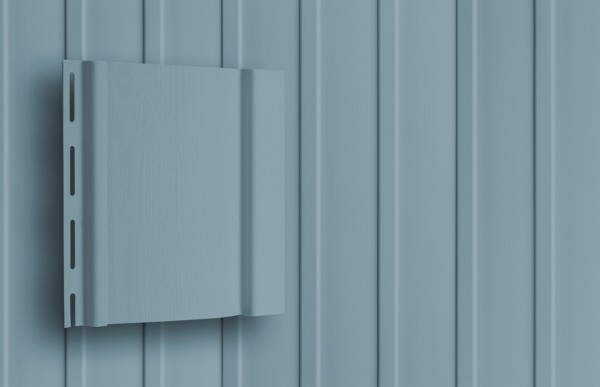 Сайдинг Вертикальный Grand Line Color Plus Голубой купить в Саранске