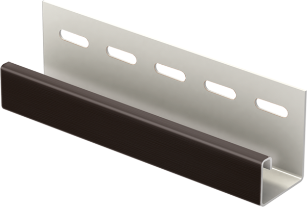 J-планка к Софиту PRO Тёмно коричневый купить в Саранске