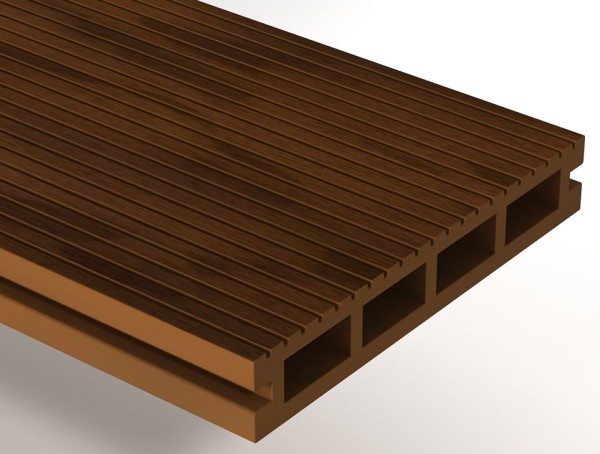 Террасная доска из ДПК WOODVEX Expert Тик купить в Саранске