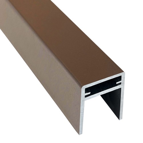 П-профиль Алюминиевый EasyDecking 35x25 Венге купить в Саранске