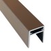 П-профиль Алюминиевый EasyDecking 35x25 Венге купить в Саранске