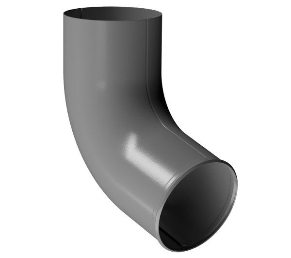 Отвод трубы D90 Döcke STAL PREMIUM Графит, (RAL 7024) купить в Саранске