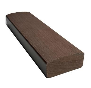 Лавочный брус Ecodecking Некст полнотелый брашированный 70х35 шоколад купить в Саранске