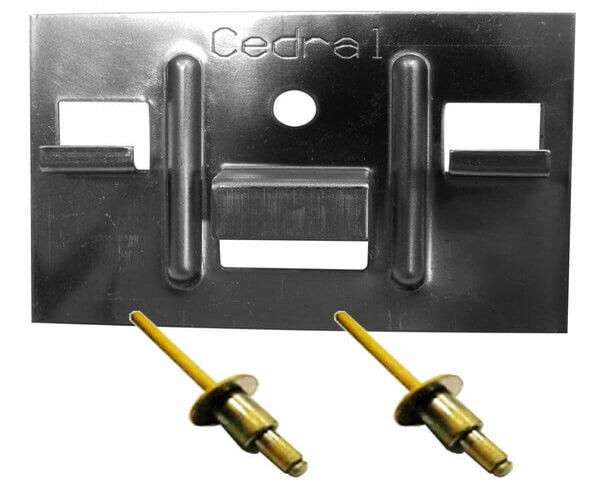 КЛЯММЕР + ЗАКЛЁПКА ДЛЯ CEDRAL CLICK 250 ШТ купить в Саранске