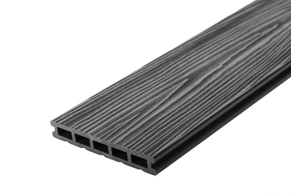 Террасная доска из ДПК RusDecking Unodeck Mogano - Графит купить в Саранске