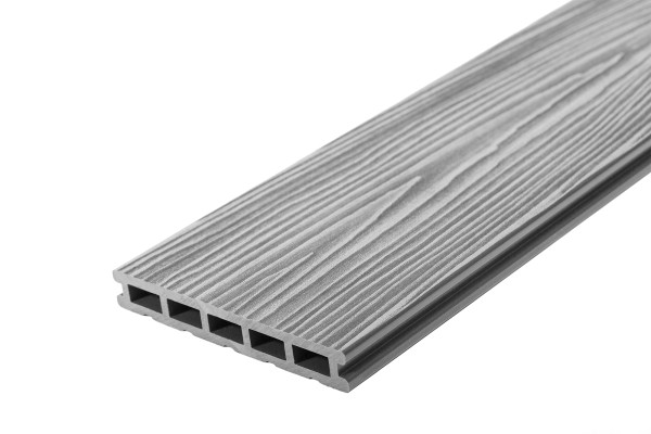 Террасная доска из ДПК RusDecking Unodeck Mogano - Серый купить в Саранске