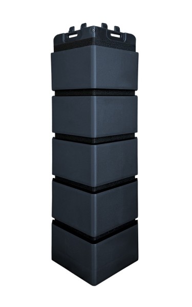 Угол Grand Line клинкерный кирпич ПРЕМИУМ Графит (шов RAL 9005) купить в Саранске