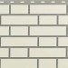 Фасадная панель Альта-Профиль, Кирпич Клинкерный, Белый купить в Саранске